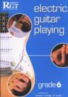 Image for Electric guitar playing: Grade six