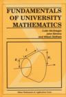 Image for Fundamentals of University Mathematics