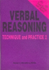 Image for Verbal Reasoning : No. 2 : Technique and Practice
