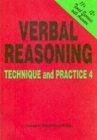 Image for Verbal Reasoning : No. 4 : Technique and Practice