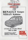 Image for Renault Kangoo II, Diesel Models, 1.5 and 1.9 Litre DCi Models to 2006