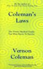 Image for Coleman&#39;s Laws : The Twelve Medical Truths You Must Know to Survive