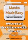 Image for Mental Arithmetic Tests Pupil Response Booklets Year 3