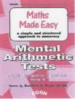 Image for Mental Arithmetic Tests Pupil Response Booklets Year 5 : Year 5, Term 2, Booklet 3, Tests 25-36