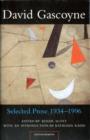 Image for Selected prose, 1934-1996