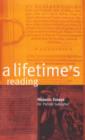 Image for A lifetime&#39;s reading  : Hispanic essays for Patrick Gallagher