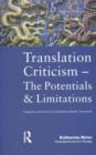 Image for Translation Criticism- Potentials and Limitations