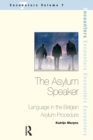 Image for The asylum speaker  : language in the Belgian asylum procedure