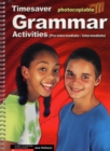 Image for Grammar Activities Pre-Intermediate and Intermediate