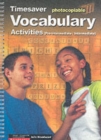 Image for Vocabulary Activities Pre Intermediate and Intermediate