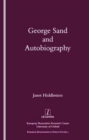 Image for George Sand and Autobiography