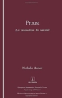 Image for Proust : La Traduction du Sensible