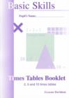 Image for Times Tables Booklets : Bk. 1