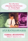 Image for Verbal Reasoning : The A Plus Series of Secondary School Entrance 11+ Practice Papers : v.2 : Multiple Choice Format
