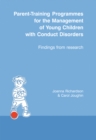 Image for Parent-training programmes for the management of young children with conduct disorders  : findings from research
