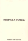 Image for Public time  : a symposium