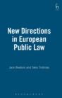 Image for New directions in European public law