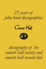 Image for Concert Hall. Discography of the Concert Hall Society and Concert Hall Record Club.