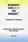 Image for Introduction to Microsoft Excel 5/7 for Windows