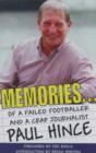 Image for Memories : . . . of a Failed Footballer &amp; a Crap Journalist