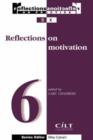 Image for Reflections on motivation  : edited by Gary Chambers