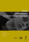 Image for Boys&#39; performance in modern foreign languages  : listening to learners
