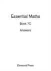 Image for Essential Maths 7C Answers