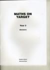 Image for Maths on Target Year 3 Answers