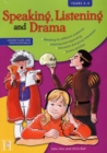 Image for Speaking, listening and drama  : years 3-4