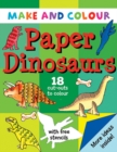 Image for Make and colour paper dinosaurs