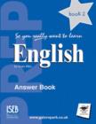 Image for So You Really Want to Learn English Book 2 : Answer Book