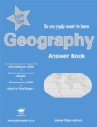 Image for So You Really Want to Learn Geography Book 1 Answers