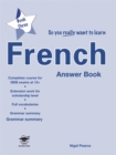 Image for So You Really Want to Learn French Book 3 Answer Book