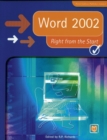 Image for Word 2002 Right from the Start