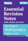 Image for Essential Revision Notes for GCSE Higher Mathematics