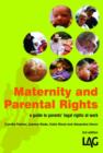 Image for Maternity and parental rights  : a guide to parents&#39; legal rights at work