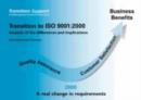 Image for Transition to ISO 9001:2000 : Analysis of the Differences and Implications