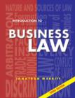 Image for Introduction to business law