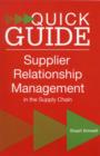 Image for A Quick Guide to Supplier Relationship Management in the Supply Chain