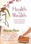 Image for Health is Wealth : A to Z Encyclopedia of Over-the-counter Natural Remedies