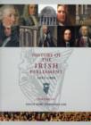 Image for History of the Irish Parliment 1692-1800