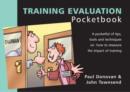 Image for The training evaluation pocketbook