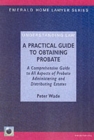 Image for A practical guide to obtaining probate