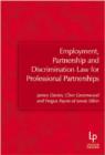 Image for Employment, Partnership and Discrimination Law for Professional Partnerships