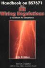 Image for Handbook on BS7671 - The IEE Wiring Regulations : A Handbook of Compliance