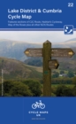 Image for Lake District &amp; Cumbria Cycle Map 22 : Features sections of the C2C route, Hadrians Cycleway, Way of the Roses plus other NCN routes