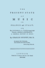 Image for The Present State of Music in France and Italy