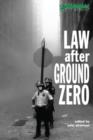 Image for Law after Ground Zero