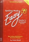 Image for Spelling Made Easy Revised A4 Text Book Introductory Level : Teacher TextBook