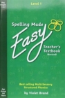 Image for Spelling Made Easy Revised A4 Text Book Level 1
